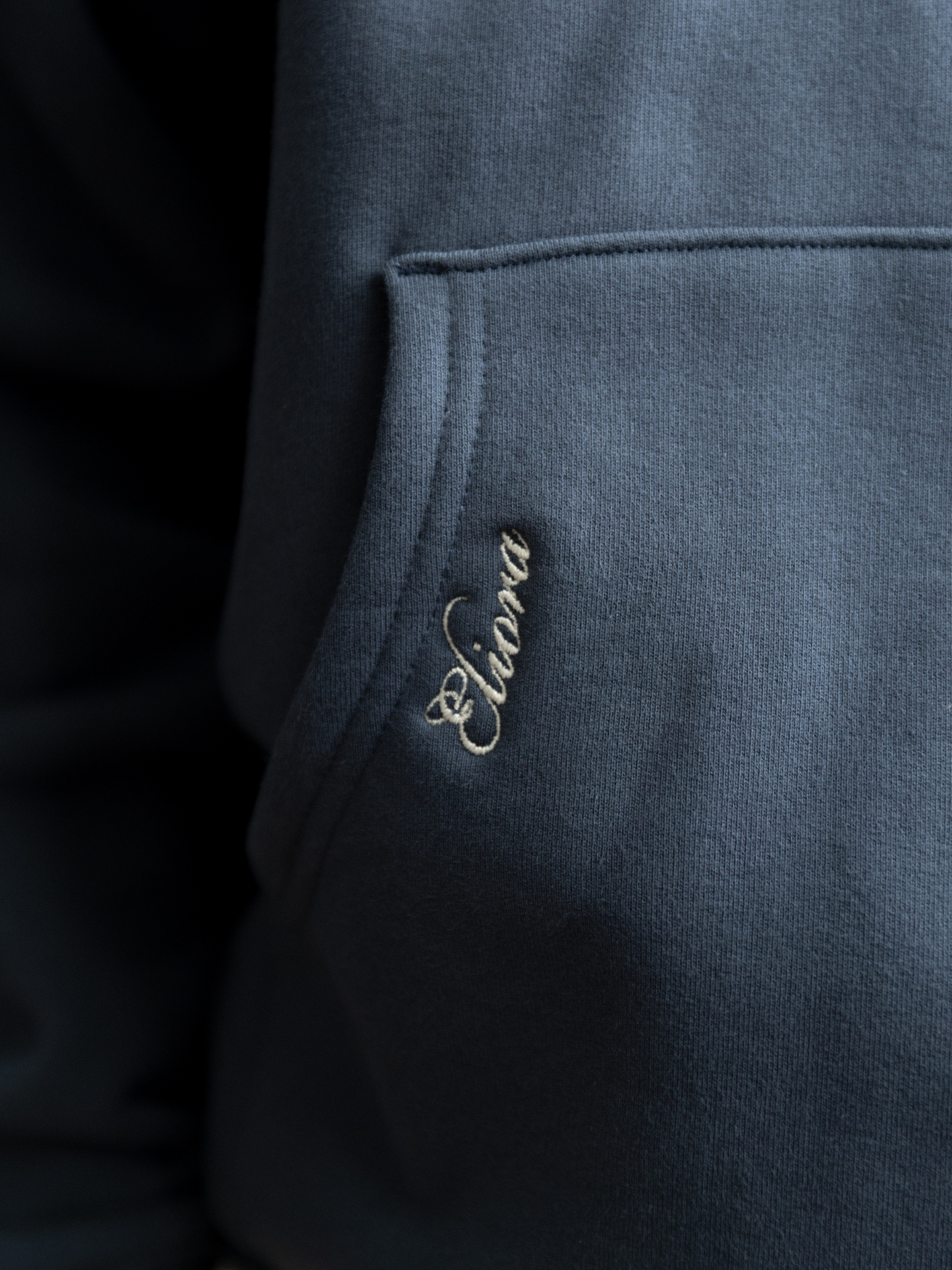 AGED BLUE HEAVYWEIGHT HOODIE