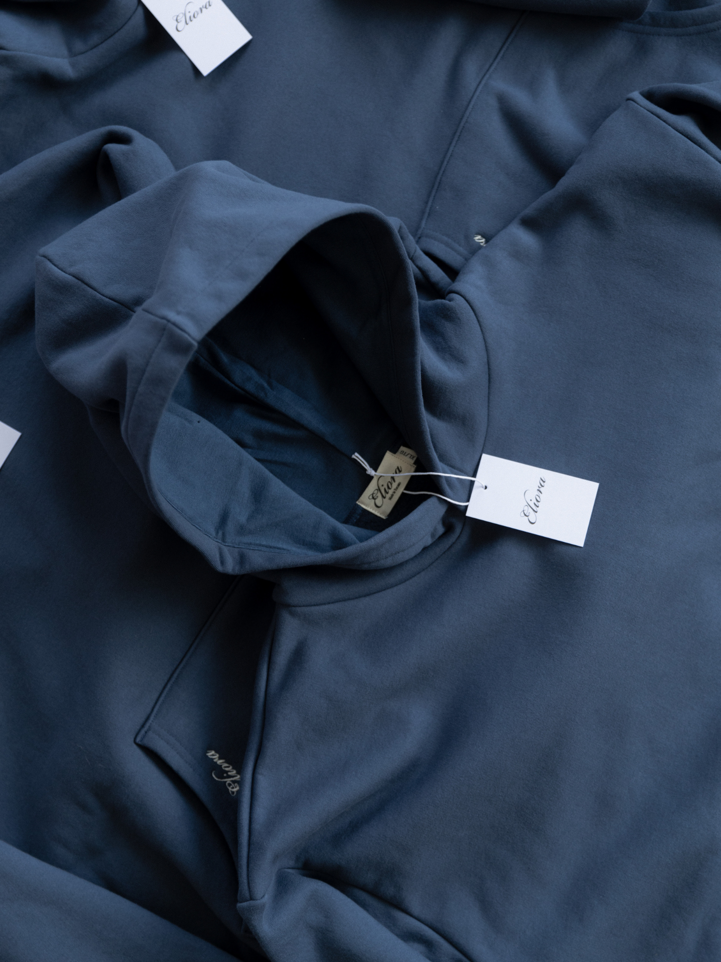 AGED BLUE HEAVYWEIGHT HOODIE