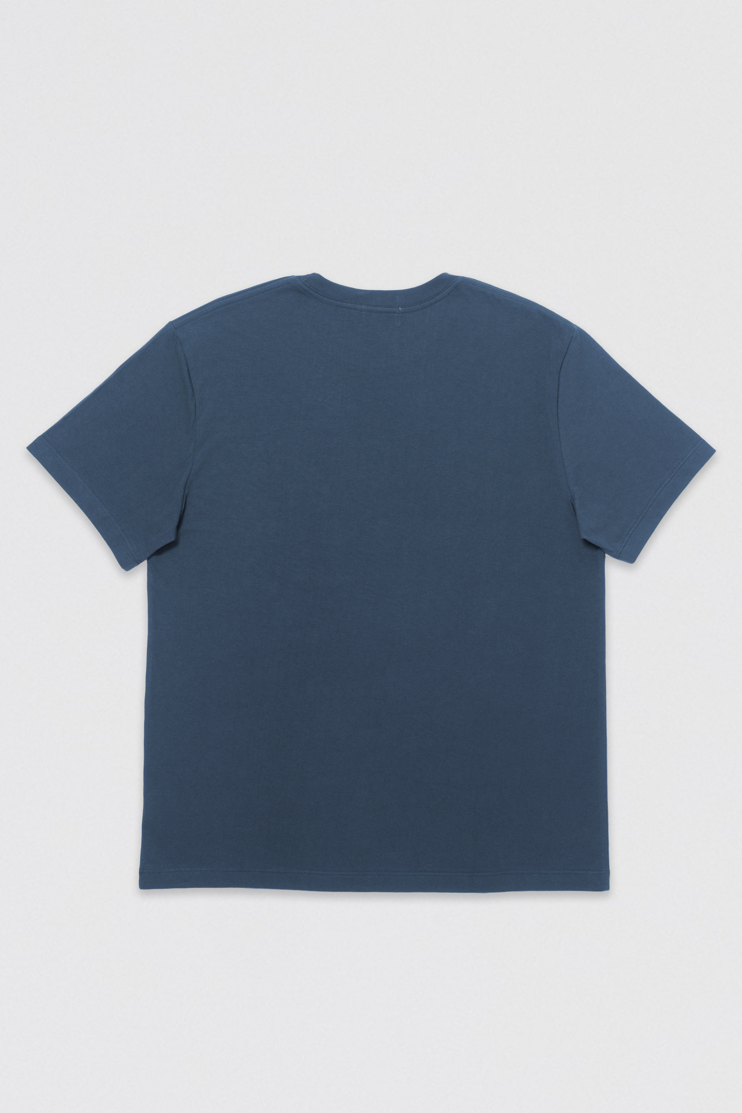 AGED BLUE SCRIPT RELAXED TEE